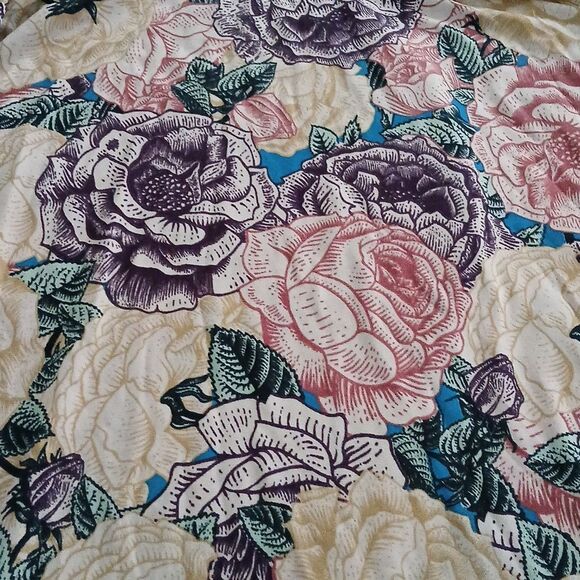 Lularoe  floral maxi  skirt  Sz M NWOT - Picture 7 of 7